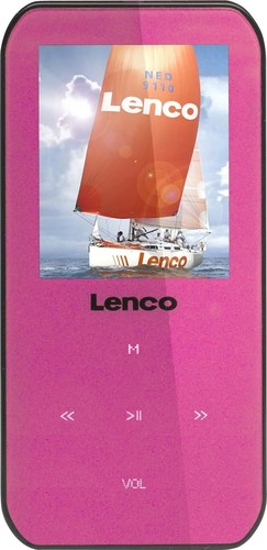 LENCO MP3/MP4/WMA-Player 4GB,pink XEMIO-655 PINK