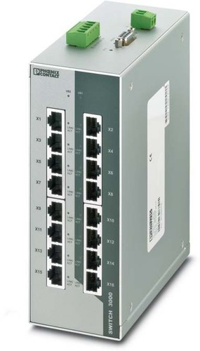 Phoenix Contact Netzwerk Switch 16 RJ45-Ports FL SWITCH 3016T