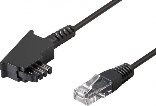 Goobay DSL Anschlusskabel 15m TAE-F-St RJ45-St 51236