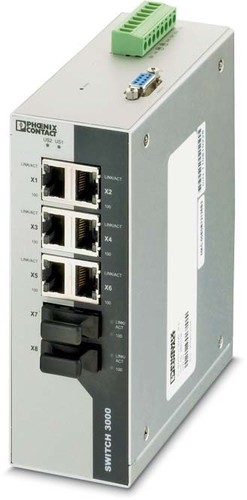 Phoenix Contact Netzwerk Switch 2xSC-Port SM FL SWITCH3006T-2FXSM