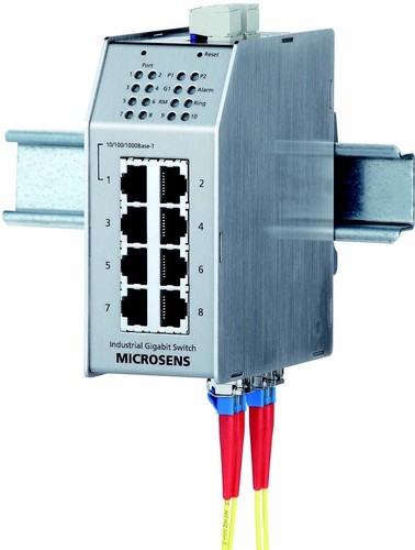 Microsens ProfiLine Switches Gigabit 7x10/100, 3xSFP MS650869PMSMC-48-V2