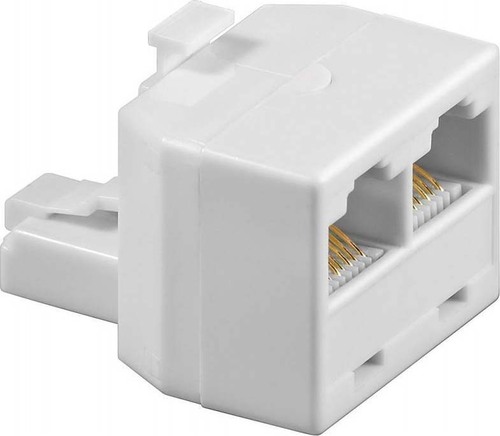 Goobay ISDN T-Adapter RJ45 RJ45 1xSt-2xBu 93057