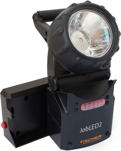 Fischer LED-Handscheinwerfer mit Notlichtfunktion JobLED2