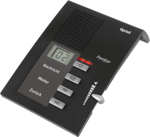 Tiptel Anrufbeantworter 20 Aufzeichnungen Ergophone 307