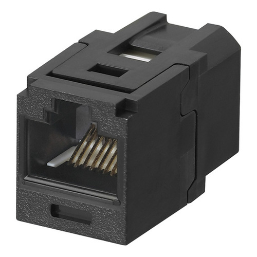 Panduit Mini-Com Kupplung RJ45 Cat. 6A schwarz CC6X88BL