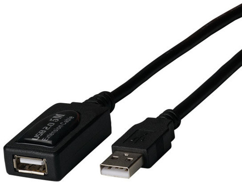 EFB-Elektronik USB2.0 Repeater Kabel 5m,USBA-Bu./USBA-St. K5263.5V3