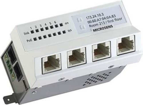 Microsens Installations-Switch 6-Port Gigabit Ether MS450186PM-48G6+