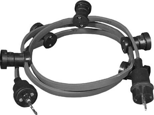 Houben Illu-Lichterkette 10m m.10 Fass. E27 990800