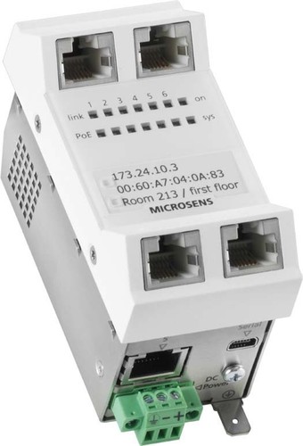 Microsens Gigabit Ethernet-Switch 6-Port4x10/100/1000T MS450187M-G6+