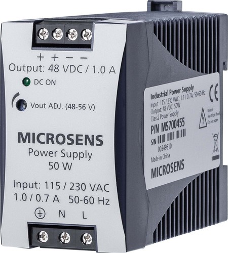 Microsens Hutschienen Netzteil 240W 48 VDC/5A out MS700457