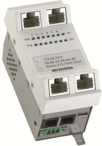 Microsens Installations-Switch Gigabit-Ethernet MS440211M-G6+