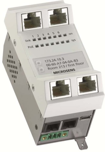 Microsens Installations-Switch Gigabit-Ethernet MS440211PM-48G6+