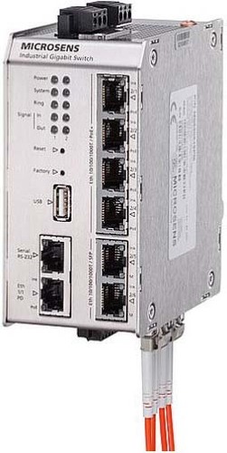 Microsens Gigabit Ethernet-Switch 2 Dual Media Port MS650919PM