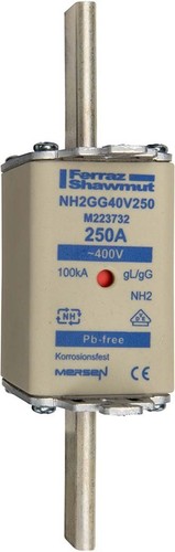 Mersen NH-Sicherungseinsatz SF Gr.2 gG 63A/400V KM NH2GG40V63