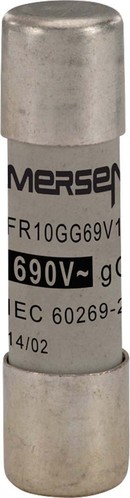 Mersen Sicherungseinsatz zyl. 10x38 gG 1A/690V FR10GG69V1