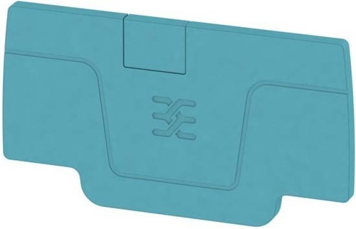 Weidmüller Abschlussplatte blau AEP 2C 2.5 BL