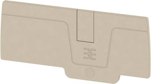 Weidmüller Abschlussplatte beige AEP 2C 6