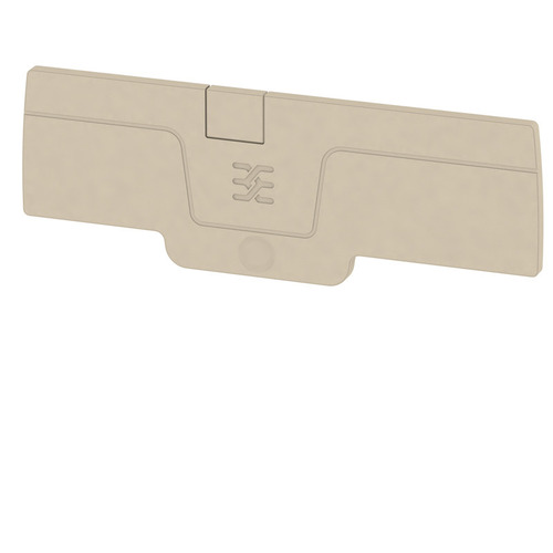 Weidmüller Abschlussplatte beige AEP DT 2.5 3C