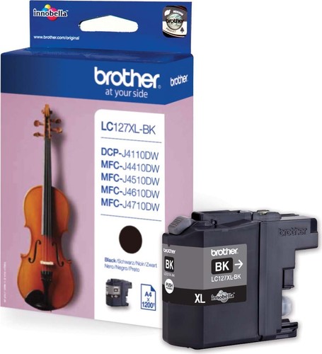 Brother Tintenpatrone XL schwarz groß LC-127XLBK