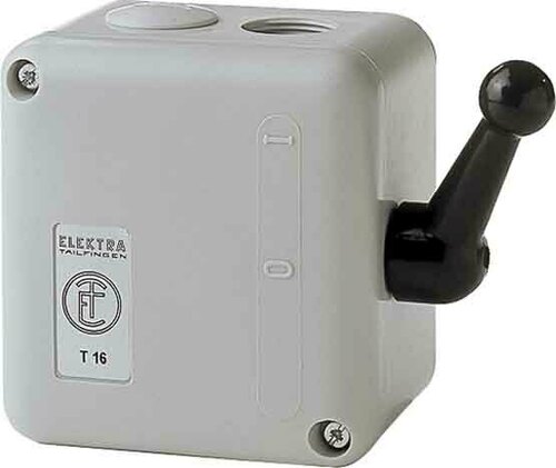 Elektra Tailfingen Polumschalter isogekapselt, IP52 TPIIT 16