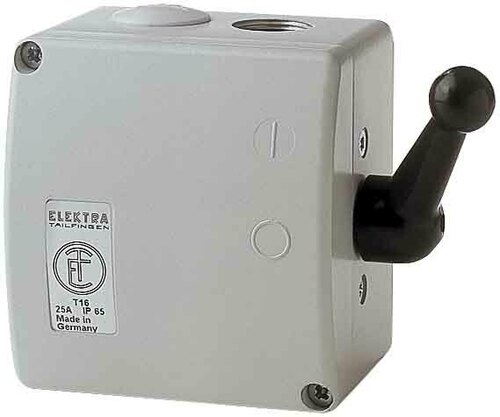Elektra Tailfingen Wendeschalter gußgekapselt, IP54 TWG 80