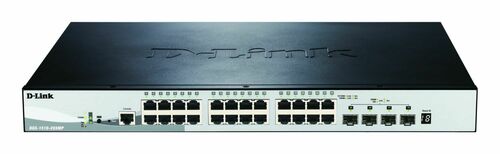 DLink Deutschland Gigabit Stack Switch 28-Port PoE 4x10G DGS-1510-28XMP