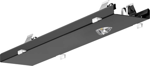 Trilux LED-Geräteträger 368mm schwarz 7650 L-ALB #7228600