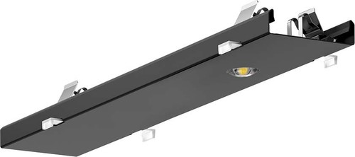 Trilux LED-Geräteträger 368mm schwarz 7650 L-SHB #7229500