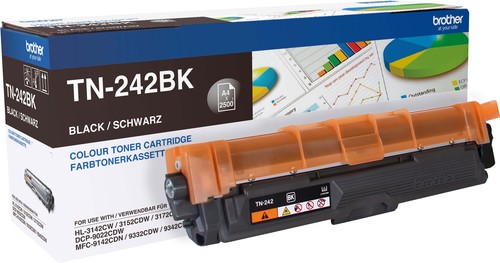 Brother Toner schwarz TN-242BK