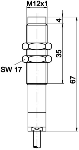 Ipf Electronic Sensor induktiv IN1201K0
