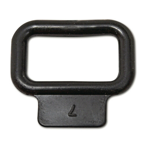 HellermannTyton Befestigungsschelle L=26,2mm B=23,8mm R3-PVC-BK-D1 HellermannTyton Befestigungsschelle L=26,2mm B=23,8mm R3-PVC-BK-D1