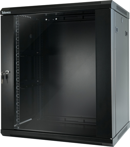 Televes 19" Netzwerkschrank 13HE 600x450mm dem. MSR1913B
