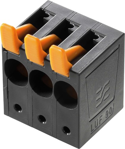 Weidmüller Leiterplattenklemme 07/90V 5,0SN BK BX LUF 10,0 #2453740000