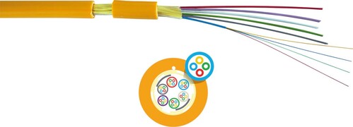 Televes Opt.Kabel 2 km LSFH Dca Dca(G657A2) OSK24-250/2000