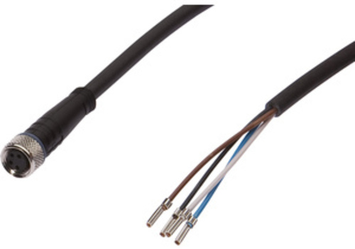 Ipf Electronic kabeldose 2m,4x0,34mm²,M8 zentral,PUR, 4adrig VK200375