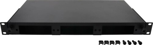 Televes 19" Frontblende 1HE, 3xLGX MOD. UFB3LGX-A Televes 19" Frontblende 1HE, 3xLGX MOD. UFB3LGX-A