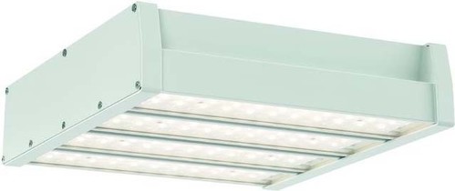 Ridi-Leuchten LED-Anbauindustrieleuchte 4000K IP64 weiß HERO 1500-840M-ND