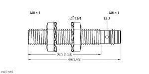 Turck Sensor induktiv BI2-EG08-AP6X-V1131