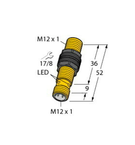 Turck Sensor induktiv BI3U-S12-AP6X-H1141