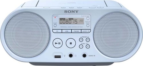 Sony Radio/CD/USB-Player AM FM, bl ZSPS50L.CED