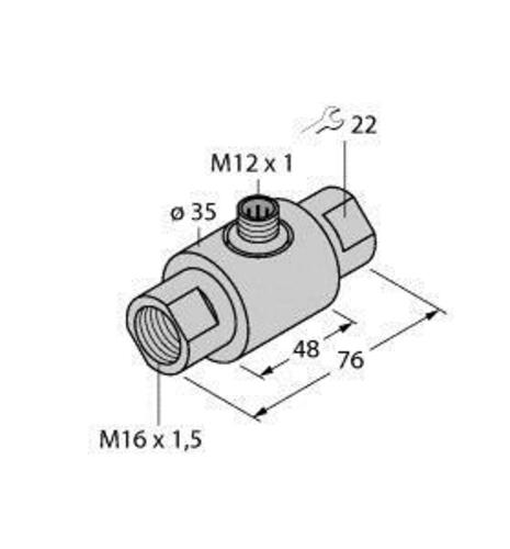Turck Inline-Sensor FCID03A4NAH1141/M16