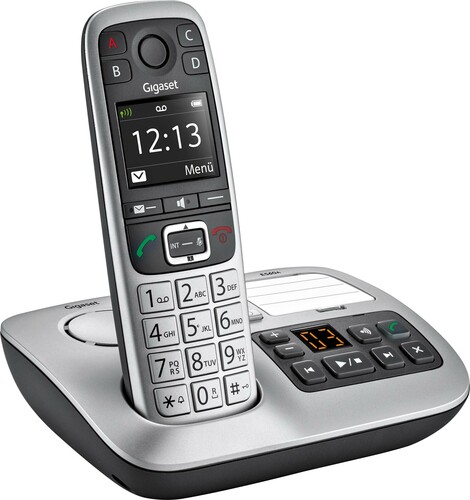 Gigaset Mobiltelefon platin mit AB E560A platin