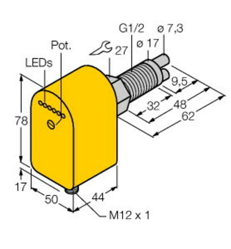 Turck Eintauchsensor FCS-GL1/2 #6870457