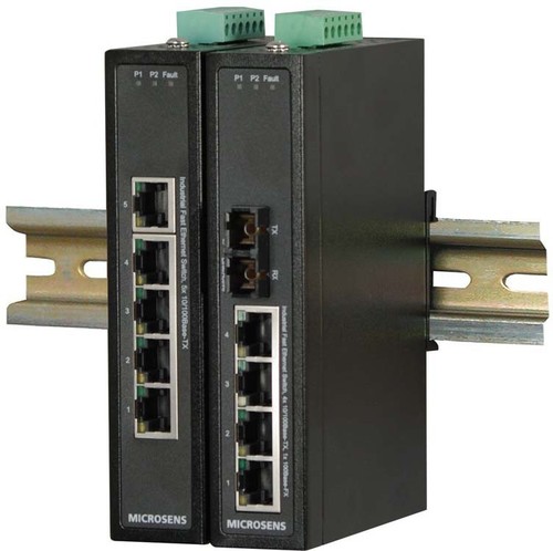 Microsens Industrie Fast Ethernet Switch 5x10/100BasTX MS657100PX