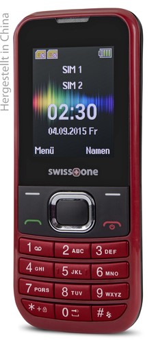 swisstone GSM-Mobiltelefon rot swisstone SC 230 rt