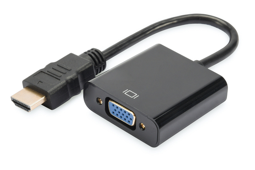 DIGITUS Konverter Adapter HDMI auf VGA DA-70461