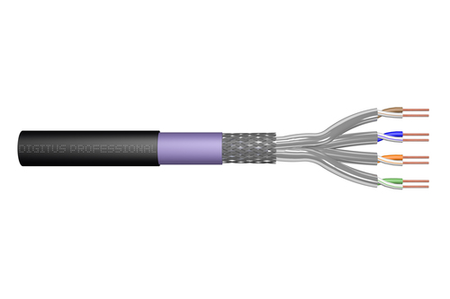 DIGITUS Erdverlegekabel 1200 MHz PE, 1000m DK-1741-VH-10-OD