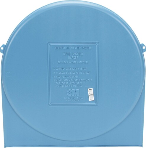 3M Deutschland Dynatel Full Range Marker blau (Wasser), iD 1252-XR/ID