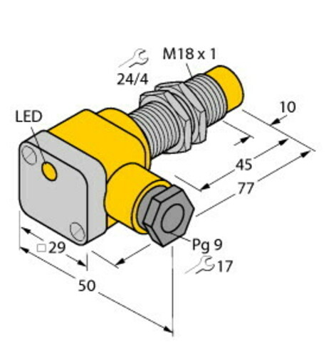 Turck Sensor induktiv NI12U-EG18SK-AP6X