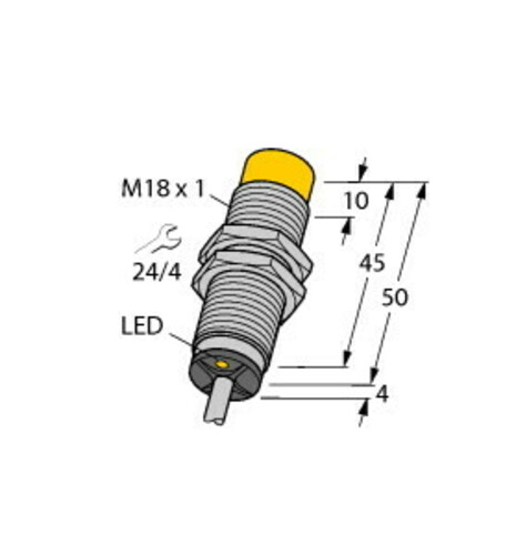 Turck Sensor induktiv NI12U-EM18-AP6X